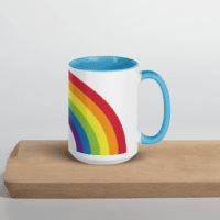 Rainbow Mug with Color Inside - 2 Sizes!