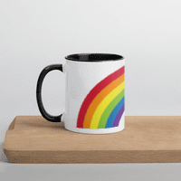 Rainbow Mug with Color Inside - 2 Sizes!