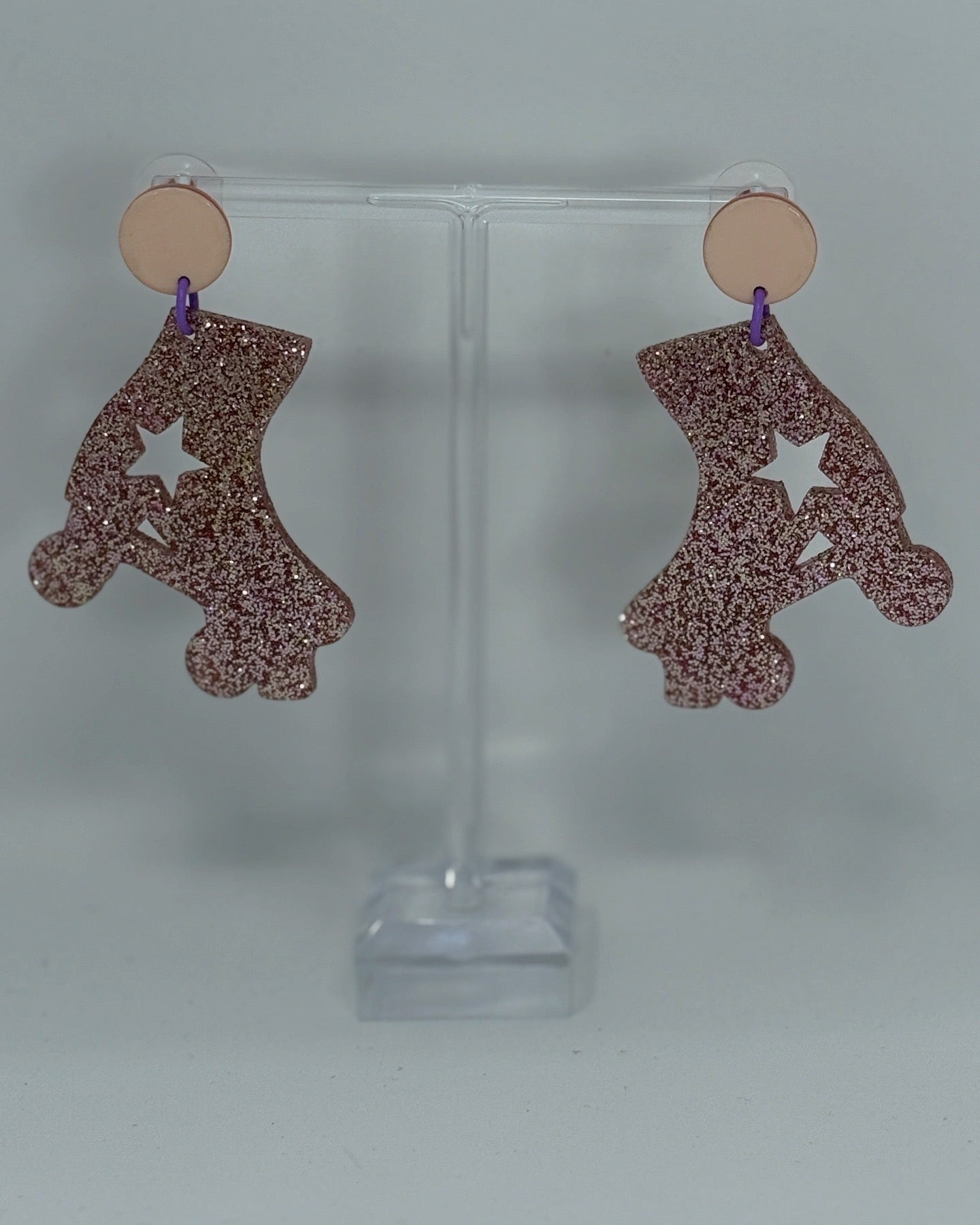 Roller Skate Charm Earrings