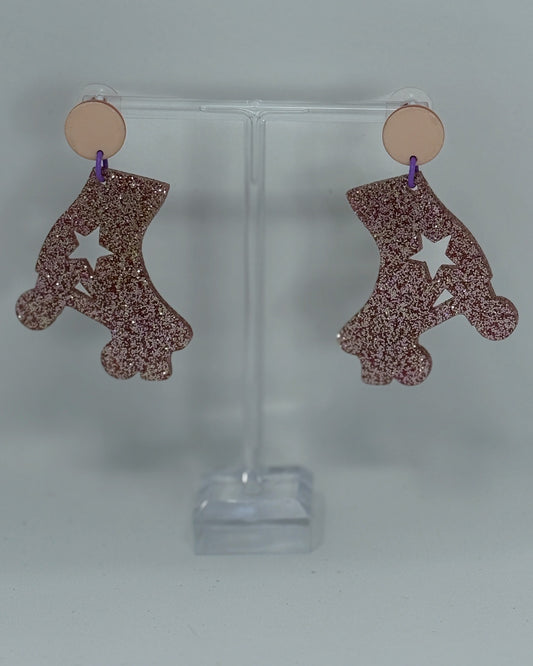 Roller Skate Charm Earrings