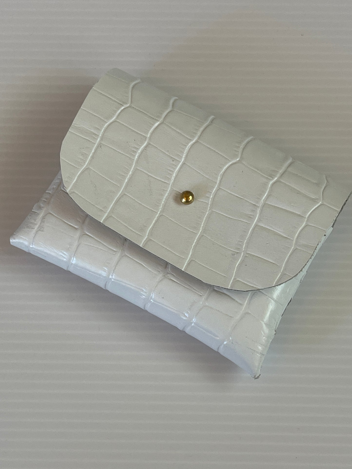 Leather or Synthetic Card Holder in Two Sizes