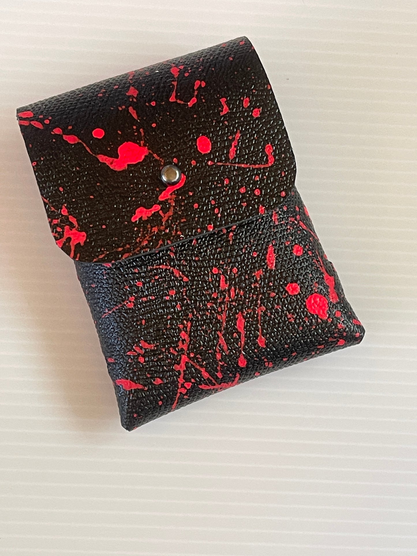 Leather or Synthetic Card Holder in Two Sizes