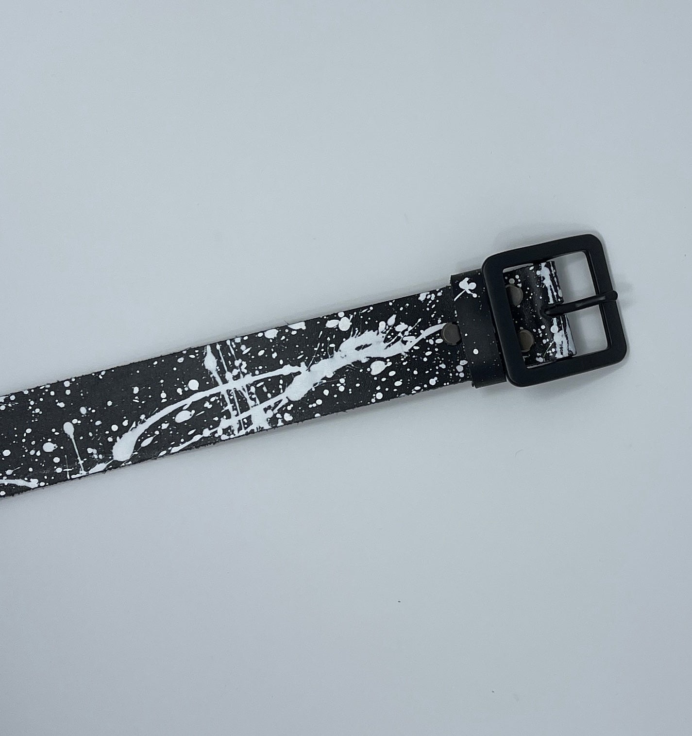 1.5" Splatter Leather Hipster Belt - Pick Your Size and Leather Style