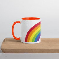 Rainbow Mug with Color Inside - 2 Sizes!