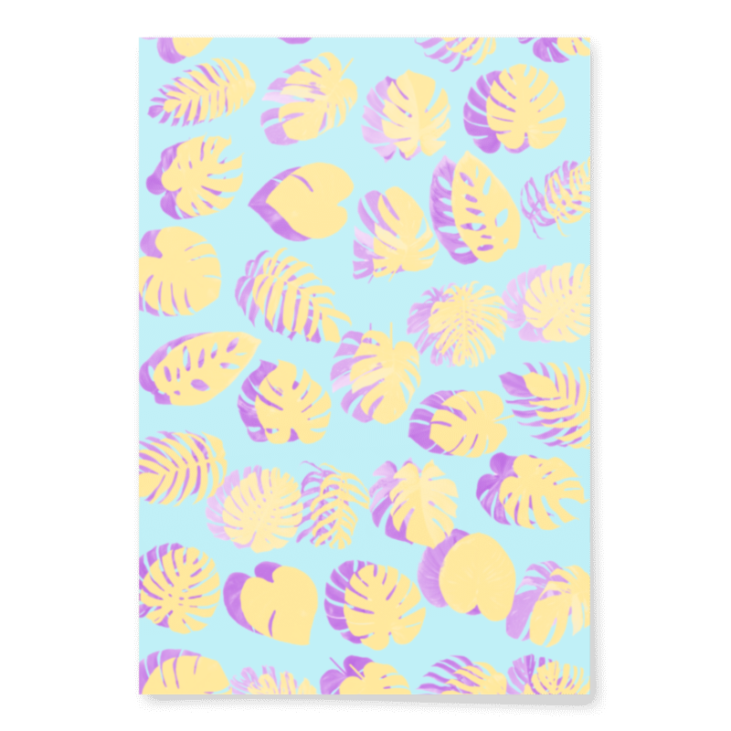 Monstera Wrapping paper sheets - 3 different colorways!